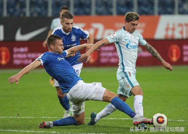 52年来首次德比告捷，杯赛掀翻泽尼特的圣彼得堡迪纳摩