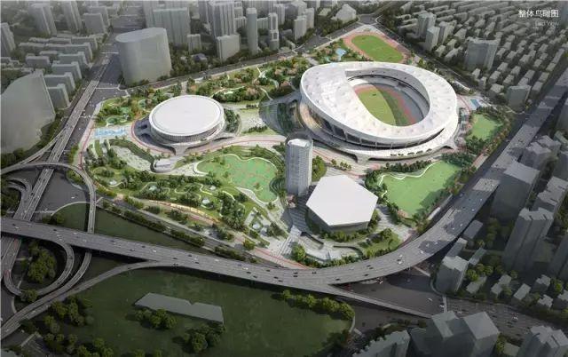 徐家汇体育公园效果图,徐家汇体育公园