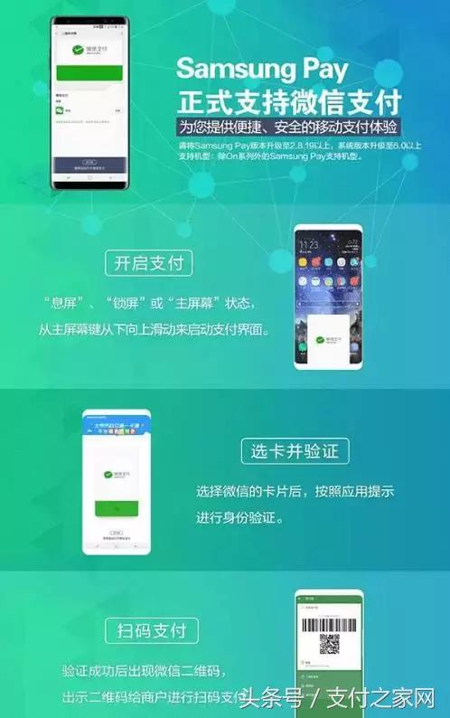 三星pay借记卡刷广州地铁,三星pay二维码支持微信