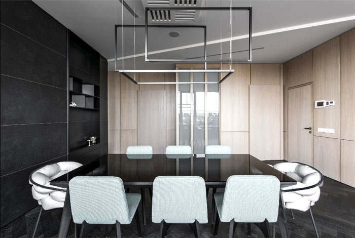 黑色系装修风格案例,黑色系装修风格软装