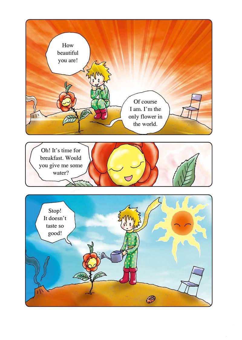 小王子漫画版书,小王子书漫画版