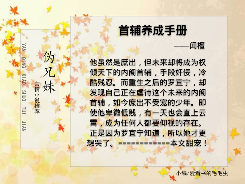 养成系小说双男主伪兄弟,十大伪兄妹养成文免费