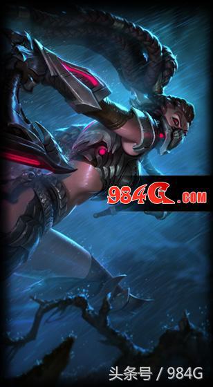 LOL全英雄皮肤盘点推荐D51：暗影之拳阿卡丽铁血女忍