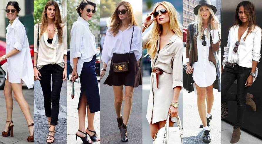 入秋必买的长袖衬衫打造职场范,入秋好看的收腰衬衫