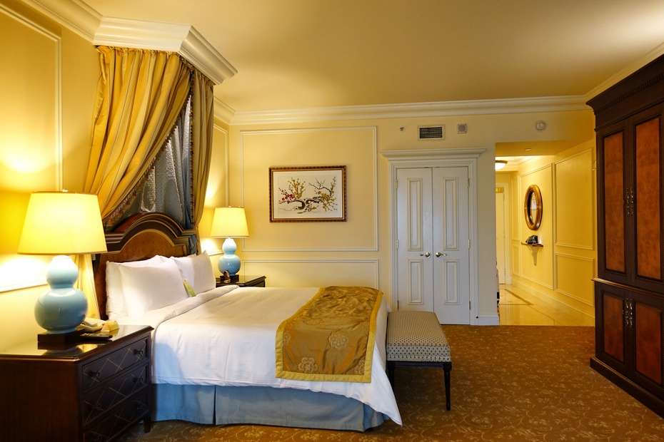 澳门威尼斯金碧辉煌吗,澳门威尼斯人金碧辉煌的大堂长廊