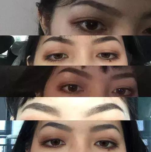 好看的眉毛从眉形设计开始,眉毛进化