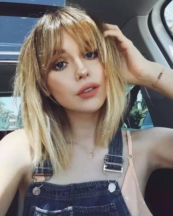 脑门大剪刘海又不好看怎么办,脸太圆了八字刘海怎么修