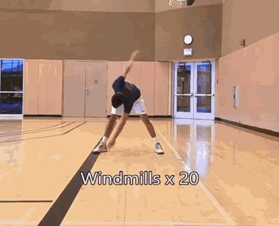 小学生篮球热身准备活动,篮球教学热身动作