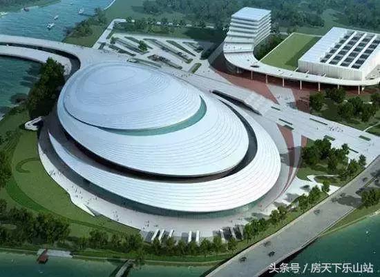 乐山市奥体中心城,城南换新地标