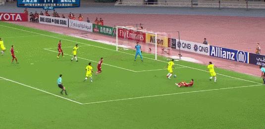 上海上港亚冠惨遭淘汰,上海上港对日本亚冠