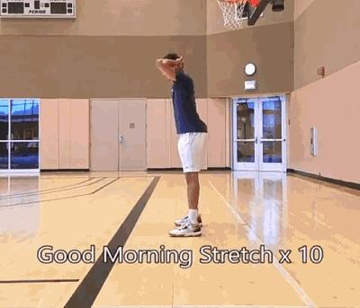 小学生篮球热身准备活动,篮球教学热身动作