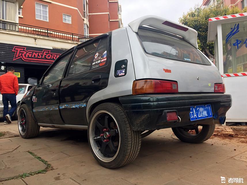 03年夏利爆改,老款夏利改装