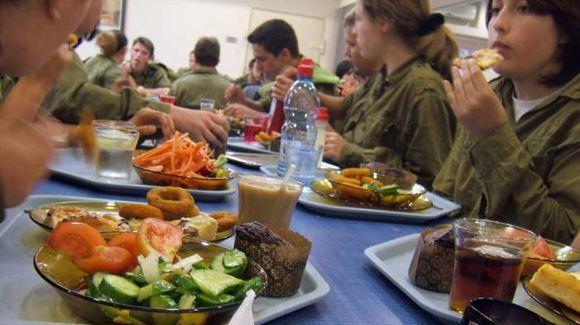 以色列军队vs俄罗斯军队,以色列军队吃饭