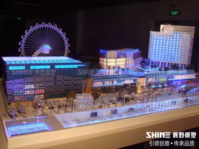 整个深圳城市沙盘模型,致敬深圳特区42年