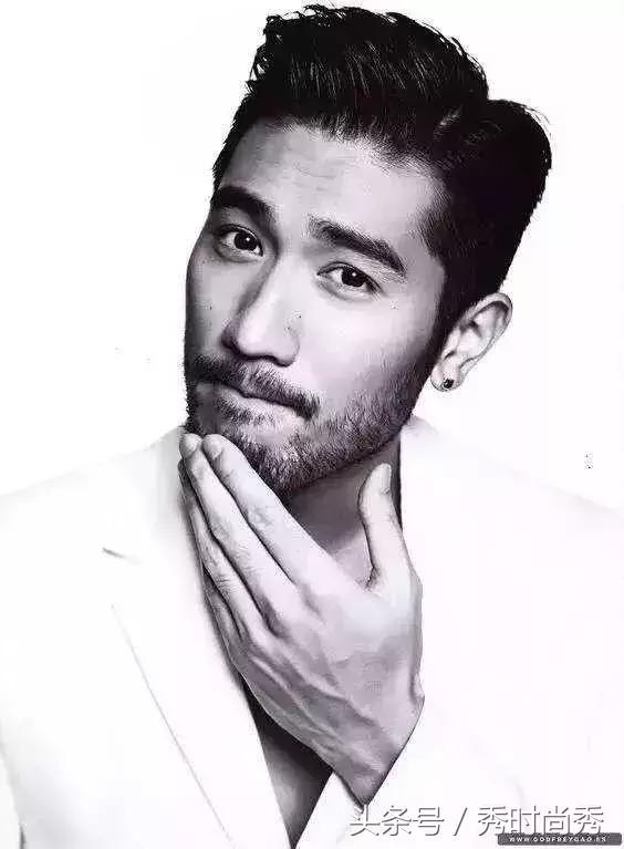 男士头型不圆脑后高适合什么发型,男生背头怎么留好看