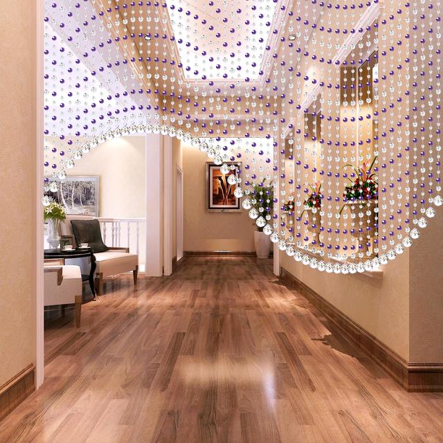 卧室珠帘最新款高端大气,客厅单纱帘装哪种比较好看