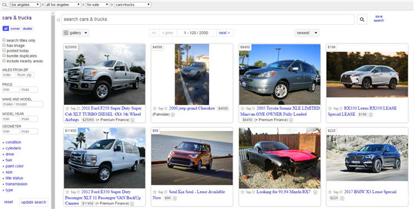 美国二手车网站大全,真实的美国二手车