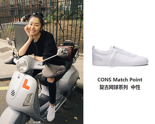 大表姐刘雯近日秋冬街拍私服,大表姐刘雯小白鞋