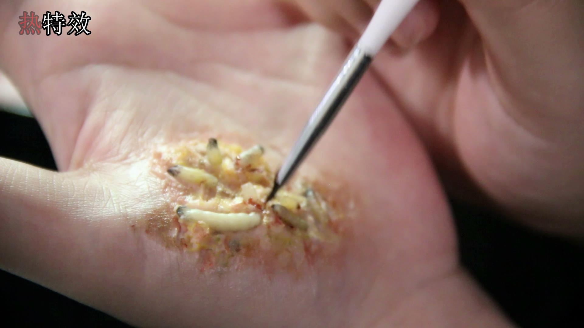 重口味妹子的福音，小清新勿看哦，这个影视化妆太重口了