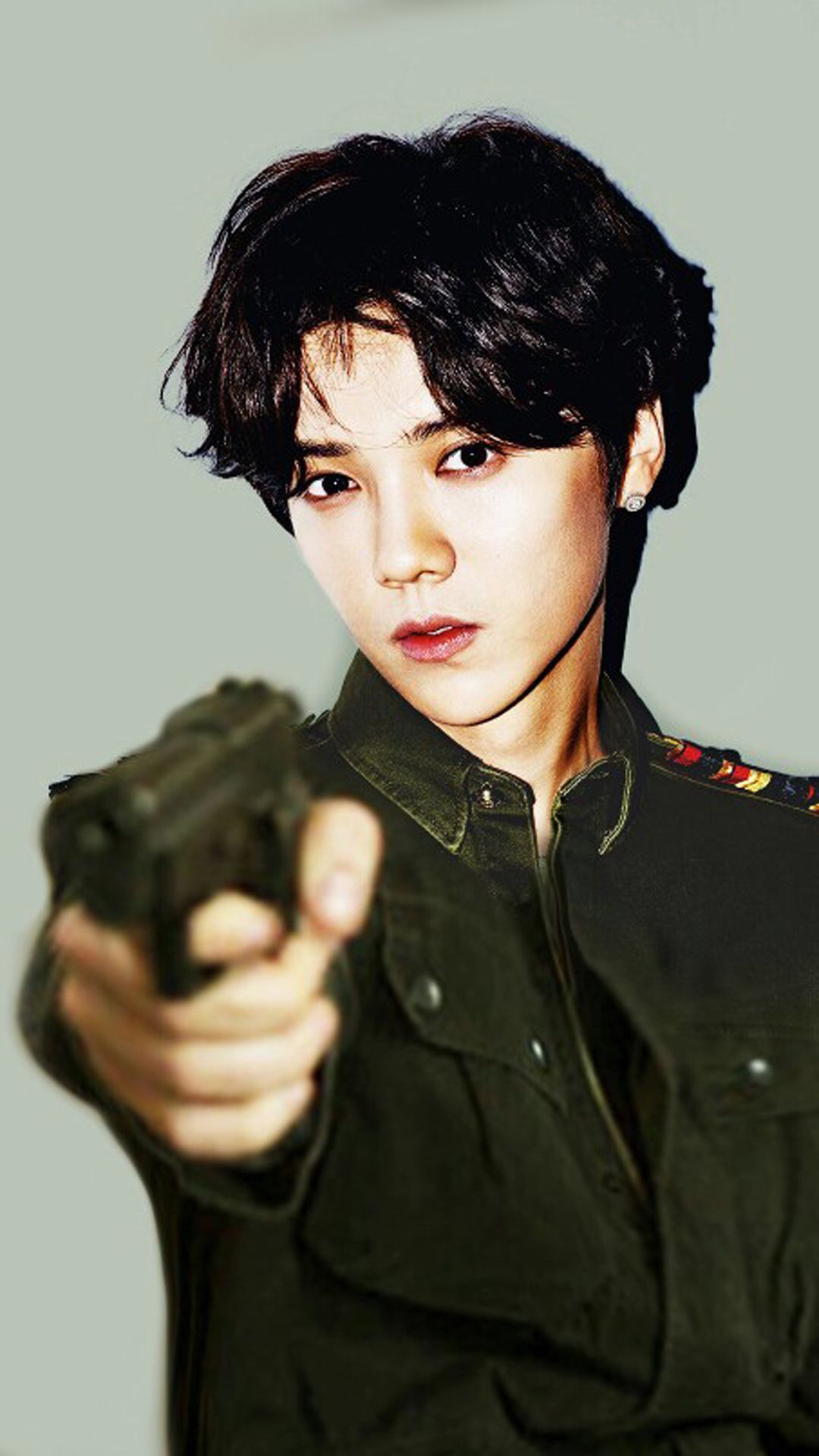 鹿晗高清手机壁纸大图,鹿晗高清壁纸2017卡通