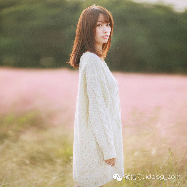 复古风宽松毛衣,复古麻花毛衣中长款羊绒