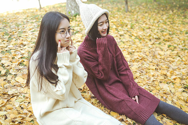 复古风宽松毛衣,复古麻花毛衣中长款羊绒