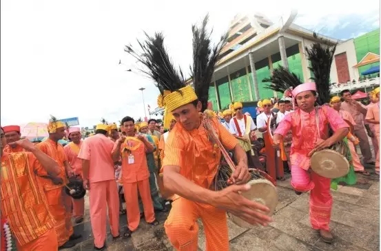 2018年瑞丽泼水节采花点,2018年德宏州瑞丽泼水节