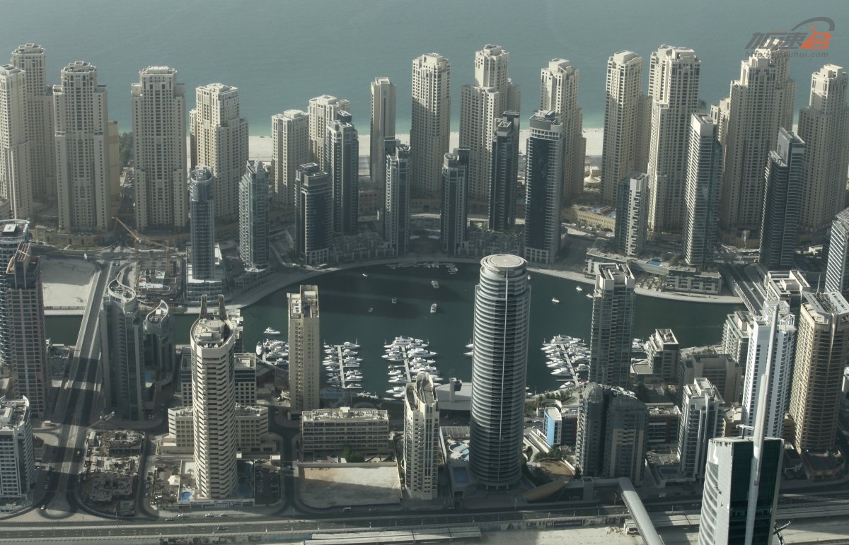 迪拜航拍震撼全景图,迪拜顶级风景图