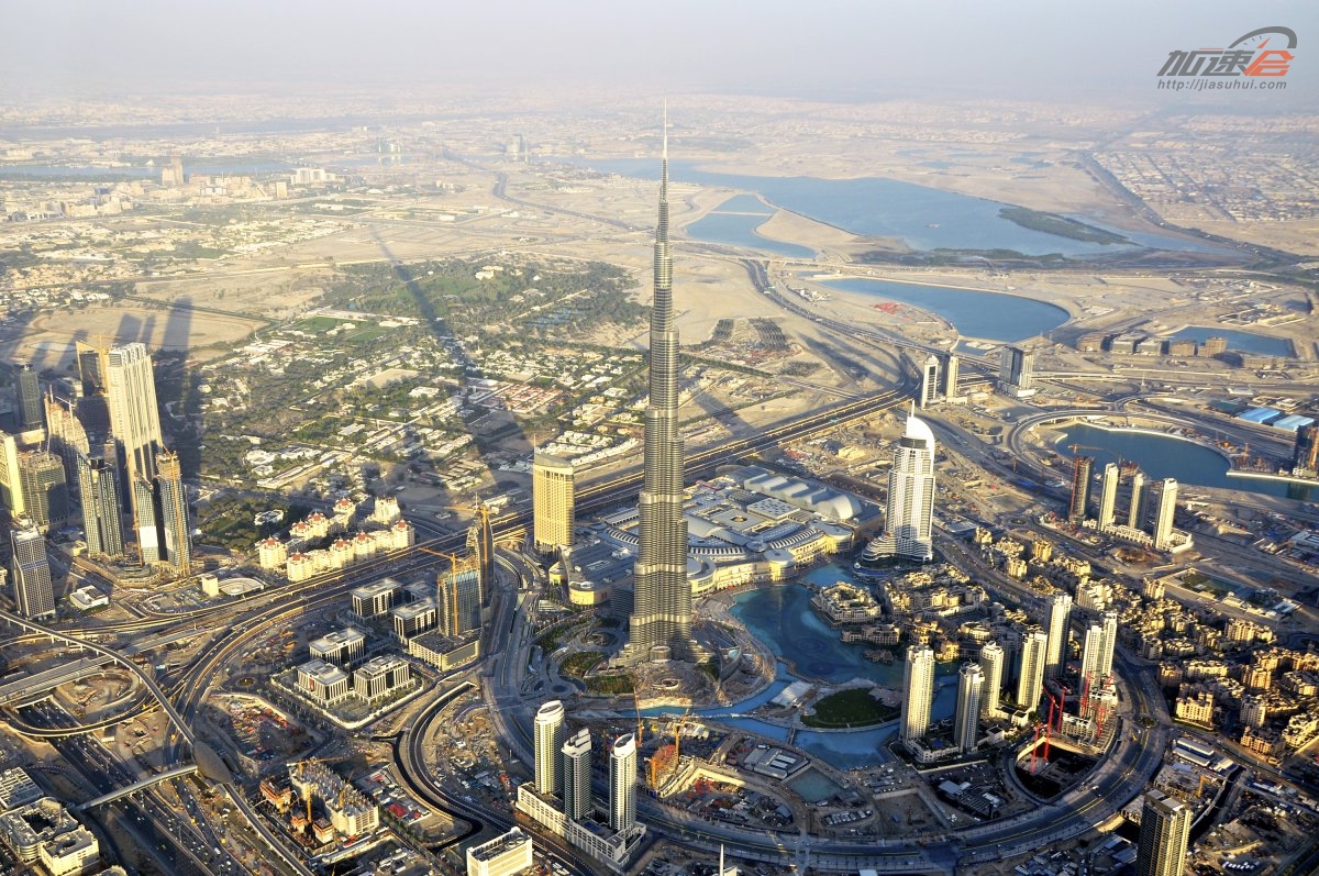 迪拜航拍震撼全景图,迪拜顶级风景图
