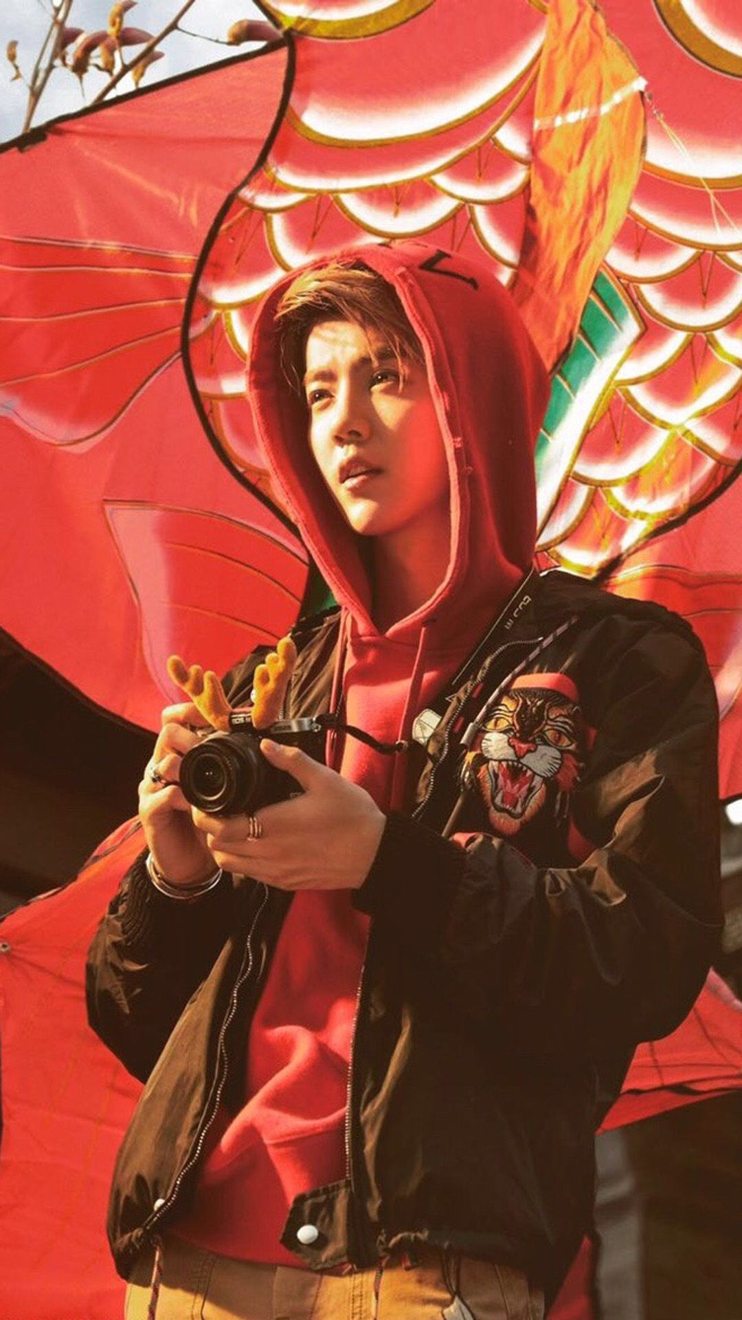 鹿晗高清手机壁纸大图,鹿晗高清壁纸2017卡通