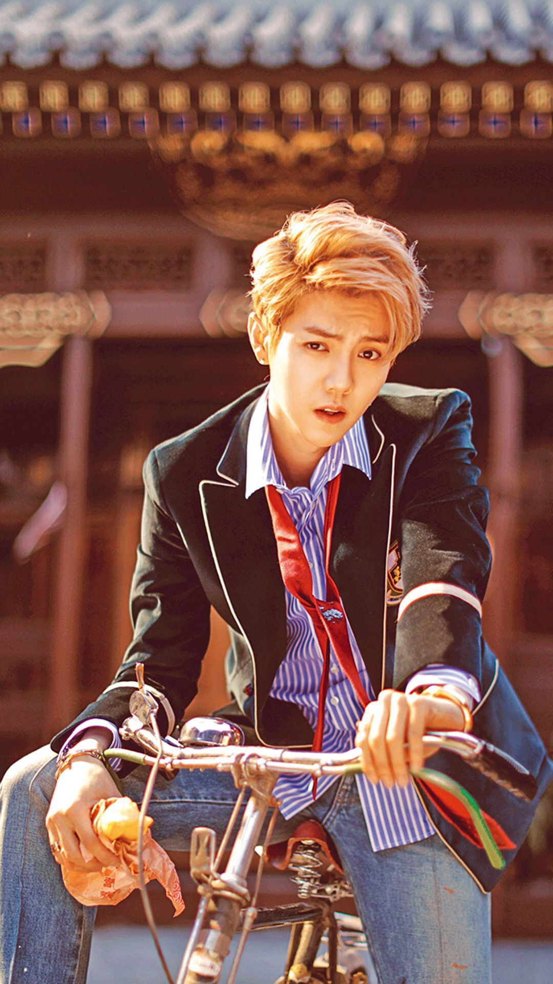 鹿晗高清手机壁纸大图,鹿晗高清壁纸2017卡通