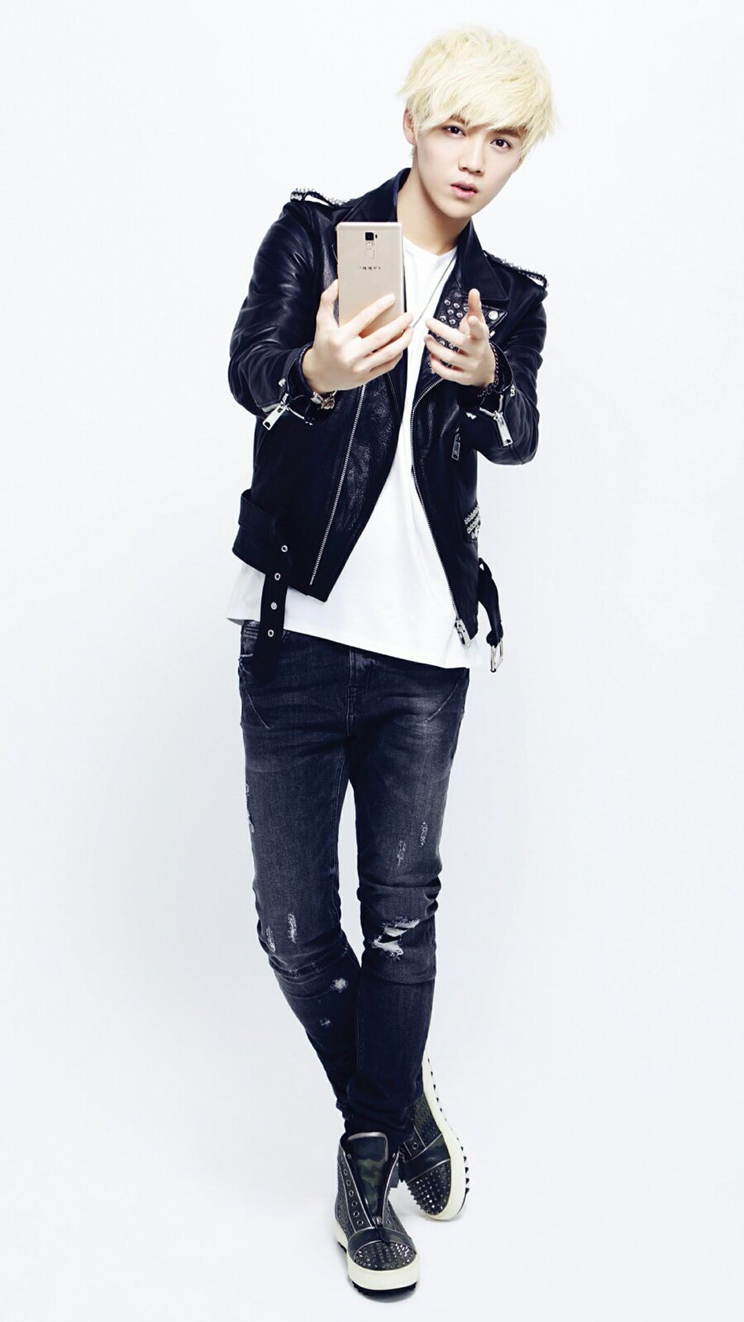 鹿晗高清手机壁纸大图,鹿晗高清壁纸2017卡通