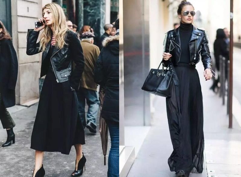 皮衣内穿什么搭配比较好看,皮衣穿什么内搭比较好看