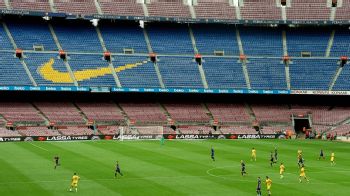 巴塞罗那主席：诺坎普的空场图片突出了加泰罗尼亚的分裂