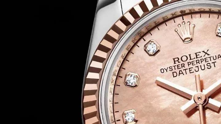 劳力士粉色表盘女表保值吗,劳力士女表粉红