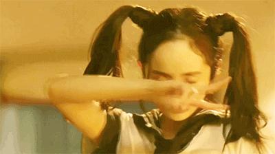 街拍美女杨幂,街拍杨幂范冰冰