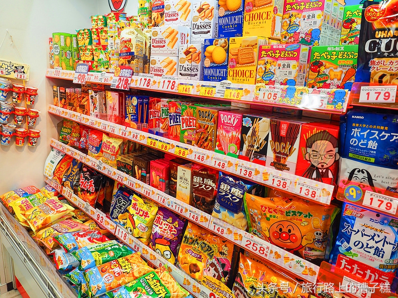 大阪美食购物游,大阪自由行零食