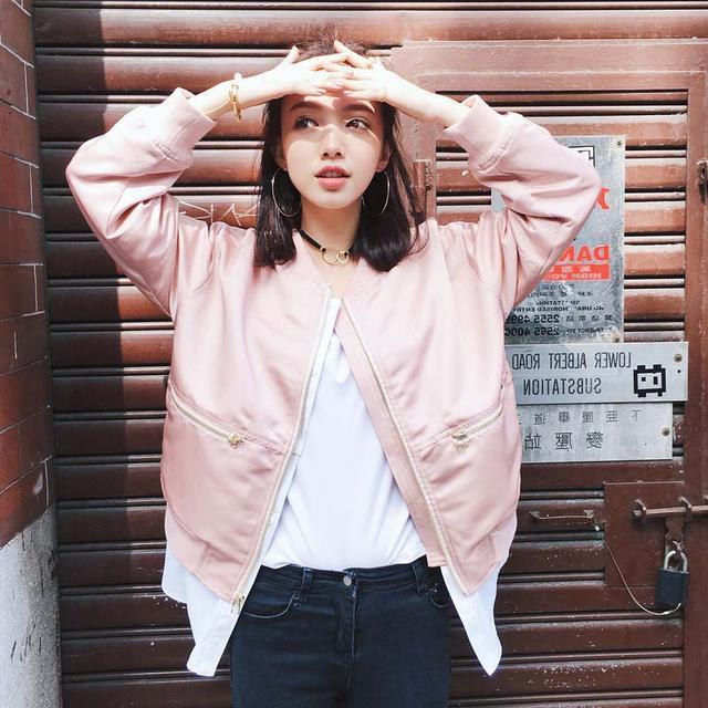 甜酷棒球服套装搭配,棒球服萌妹