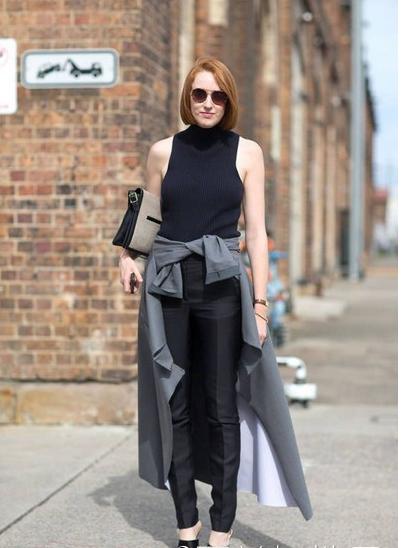 平胸禁欲高级感穿搭,平胸妹子怎么穿才好看