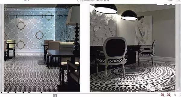 绝美|意大利黑白马赛克拼花，拼出一个顶级艺术“家”