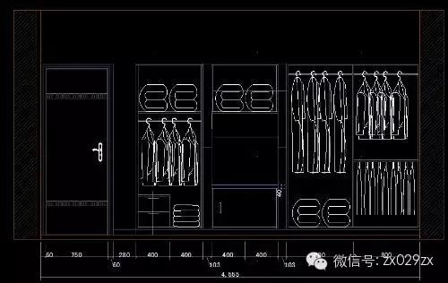 衣柜结构图草图,衣柜经典实用结构图