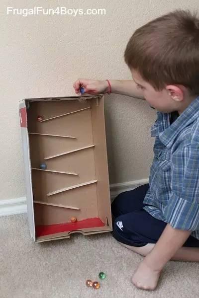 4-6岁儿童鞋盒手工小汽车,简单的鞋盒手工