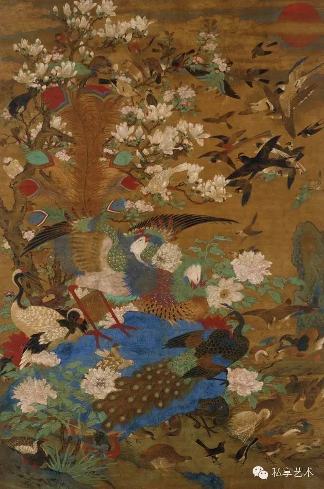 对中国传统绘画中的花鸟画的理解,中国花鸟画意境解读