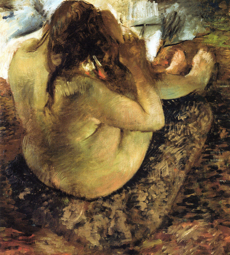 印象派画作德加,印象派画家德加特点