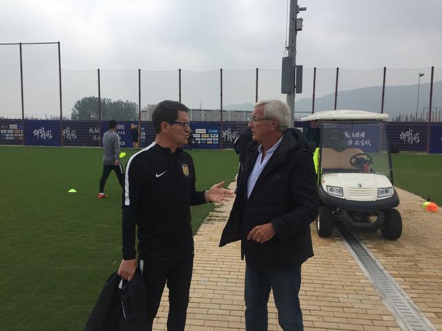 里皮的现状,里皮会见卡纳瓦罗