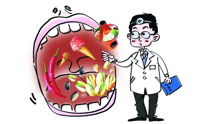 上火牙龈肿痛痰多喉咙不舒服,牙龈肿痛伴淋巴结肿大痰多