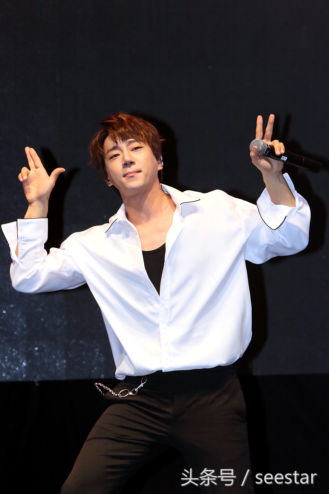 黄致列新闻当事人,黄致列拥抱歌迷