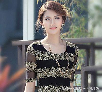 夏季日常简单好看的扎发,很火的简单扎发