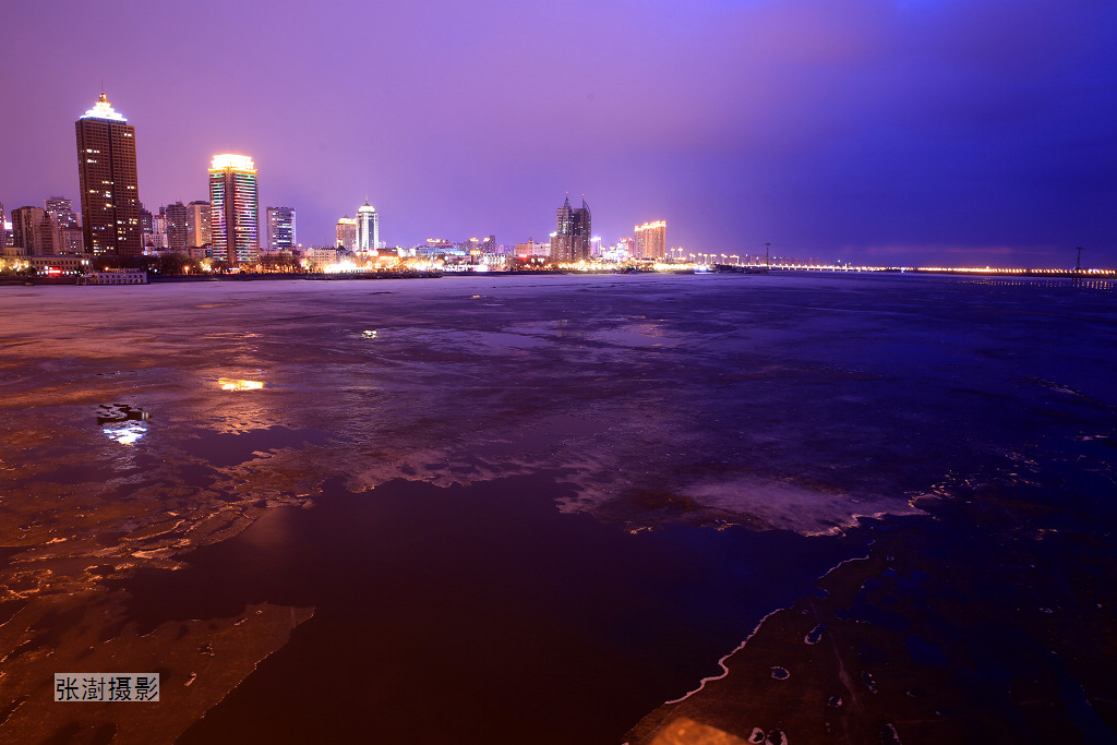 松花江水域春融期,松花江水域春融
