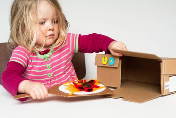 4-6岁儿童鞋盒手工小汽车,简单的鞋盒手工